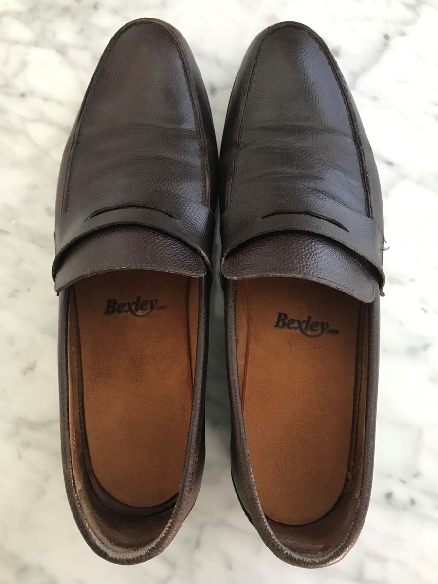 Bexley Davies Brown Leather Loafers Blake Construction Hand  display picture 2