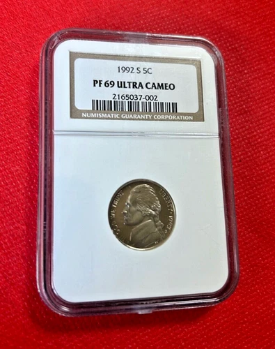 1992 S 5C NGC PF 69 ULTRA CAMEO