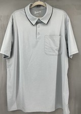 Men's Duluth Trading Pressure Cooker Standard Fit Light Gray Polo Size Large NWT