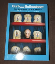 Curb Your Enthusiasm Complete Fourth 4th Season DVD Set PRE-OWNED