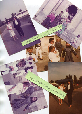 KONVOLUT 16 FOTOS AUS DEM DORF SAIT ERME OUTRE ET RAMECOURT Jahre 1984 und 1985