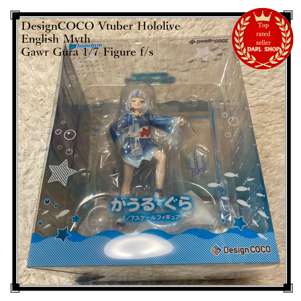 DesignCOCO Vtuber Hololive English Myth Gawr Gura 1/7 Figure f/s
