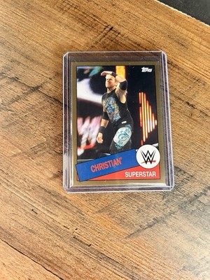 2015 Topps Heritage WWE - Superstar Christian #68 Gold /10