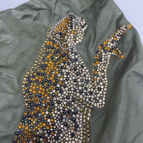 Agent Provocateur Indiana Green Crystal Swimsuit AP3 Medium SAMPLE