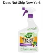 Garden Safe Brand Houseplant & Garden Insect Killer2, 32 Fluid Ounces, Kills 100