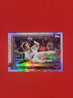 2025 Topps Series One Jake Mccarthy Topps Foil Border Fanatics Excl.   
