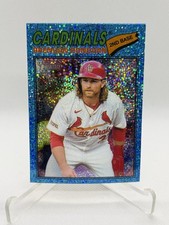 2026 Topps Heritage Light Blue Sparkle Parallel Brendan Donovan Cardinals #95