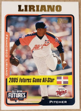 **FRANCISCO LIRIANO** 2005 Topps UPDATES & HIGHLIGHTS #UH211 - MINNESOTA TWINS!!