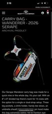 ***2026 Scotty Cameron - Cinco de Mayo Wanderer Serape Carry Bag Brand New***