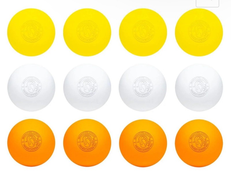 12 Lacrosse Balls Mixed Lot