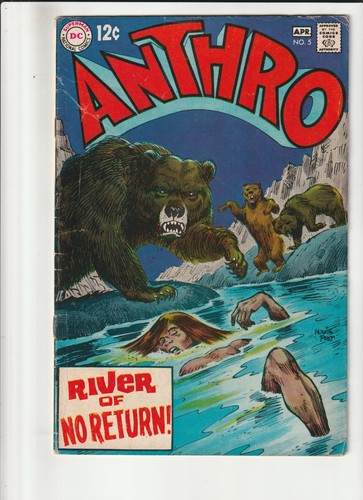 Anthro #5 (DC Comics 1969) FINE + 6.5
