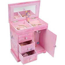 Jewelkeeper Jewelry Box - Jewelry Box for Girls with Ballerina Music Box - 3 ...
