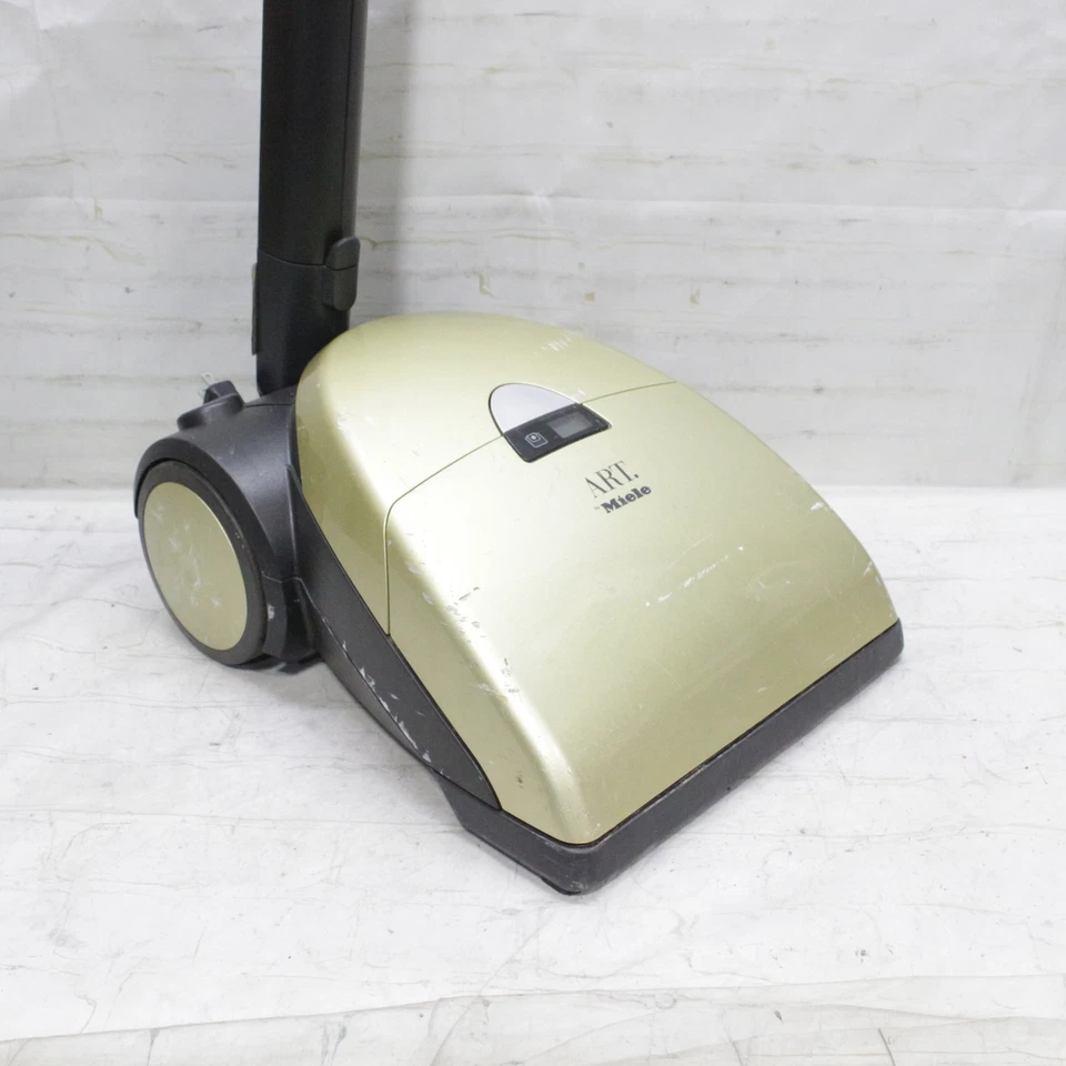 ASPIRADORA VERTICAL MIELE ART Gold madera dura probada funcionando RARA Foto 3 de 4
