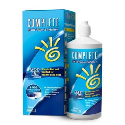 3 PCS X 360ml Complete MULTI-PURPOSE SOLUTION Easy Rub Formula DHL SHIPPING
