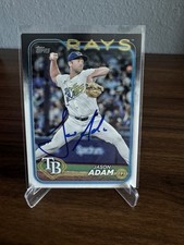 2024 Topps Update Signed Jason Adam Autographed Auto Rays Padres Card #US102