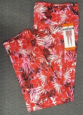 DKNY Women's Sport Legging Pink XXL "fit like 36x26" NWT