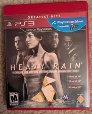 Heavy Rain Sony PlayStation 3 (PS3) Authentic Game Disc, Tested