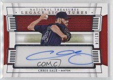 2022 Panini National Treasures Legacy Signatures 2/14 Chris Sale #LS-CS Auto uk2