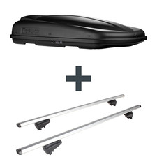 Dachbox Topbox TopBox 480 Duo + Dachträger Menabo für Citroen C4 Aircross  NP