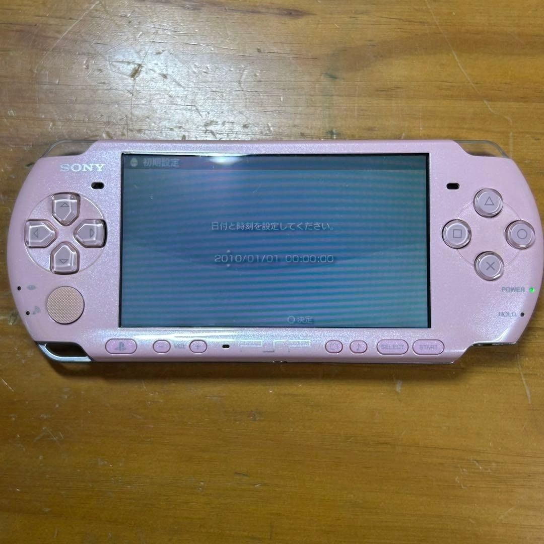おもちゃ PSP-3000 Sony PSP-3000 Console Limited ver. w/Charger + new battery +