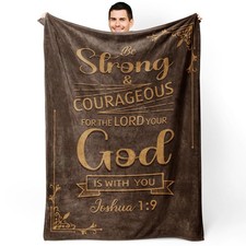Christian Gifts for Men Christian Gift for Him Throw Blanket, Religious Gift ...