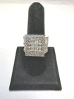 Vintage 925 Sterling Silver Ring SIZE 8.5 (13.8 grams)