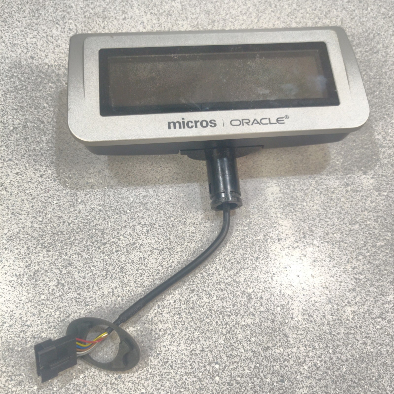 Micros Oracle Series 2 LCD Customer Display ONLY 700827-028 NO POLE/CABLES/ETC.