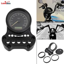 Speedometer Bracket Relocation Indicator Clamp For Harley Sportster 883 1200 95+