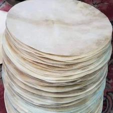 Goat Skin Rawhide Djembe Head Goatskin Drum Doumbek Bodhran Natural Flat Round