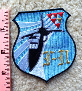 Japanese Air Self Defense Blue Impulse stylized Fighter Aircraft patch