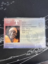2017 Panini Prestige - Nfl Passport Alvin Kamara #11 Ink /25 (AU, RC)