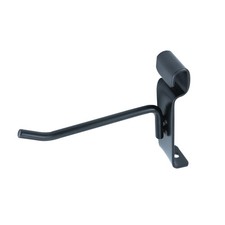 4 inch Black Peg Hook for Wire Grid - 25 Pack