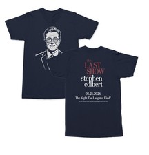 The Last Show with Stephen Colbert 2026 Two Sided Unisex T-Shirt