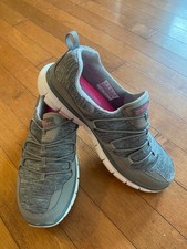 New without box Women's Gray Skechers Sport Slip On Memory Foam Sneaker, Size 6