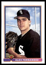 Alex Fernandez 1991 Bowman #351 White Sox MLB READ FREE SHIPPING AutographDen
