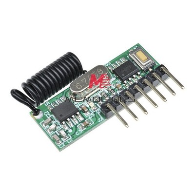   Remote Control Learning 4-way Universal Decoder Receiver Module 433mhz @zx