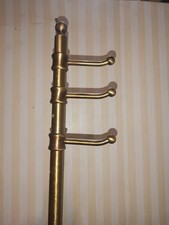 PIANTANA ALTA IN BRONZO DIAM.BASE CM. 26, H. CM 174, LUNGH.BRACCIO CON CORPO PIA