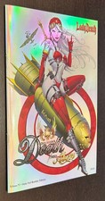 LADY DEATH ECHOES #1 (Coffin Comics) -- Jamie Tyndall BOMBER HOLO FOIL Variant