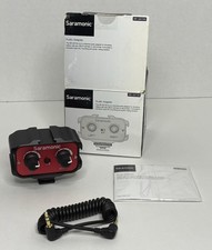 Saramonic SR-AX100 Universal Audio Adapter with 3.5mm Inputs for DSLR Cameras