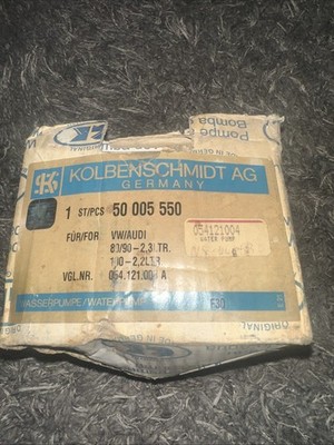 NOS KOLBENSCHMIDT 50005550 Water Pump For VW AUDI 80/90 2.3L , 100 2.2L Vtg Rare