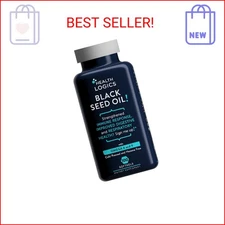 Health Logics Black Seed Oil, Cold Pressed, Rich Source of Omega 6 & 9 Essential