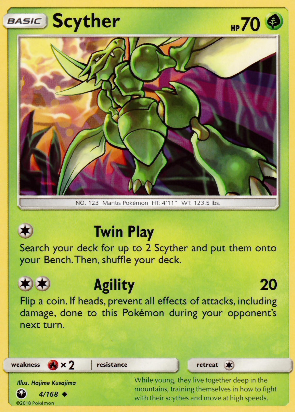 SM - Celestial Storm #4/168 Scyther