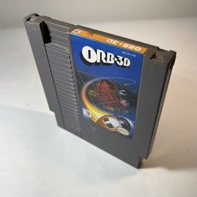 ORB-3D (Nintendo Entertainment System, 1990) Authentic NES Tested & Working