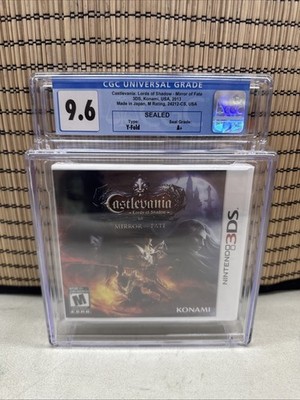 Castlevania: Lords of Shadow Mirror of Fate Nintendo 3DS CGC 9.6 Graded Sealed