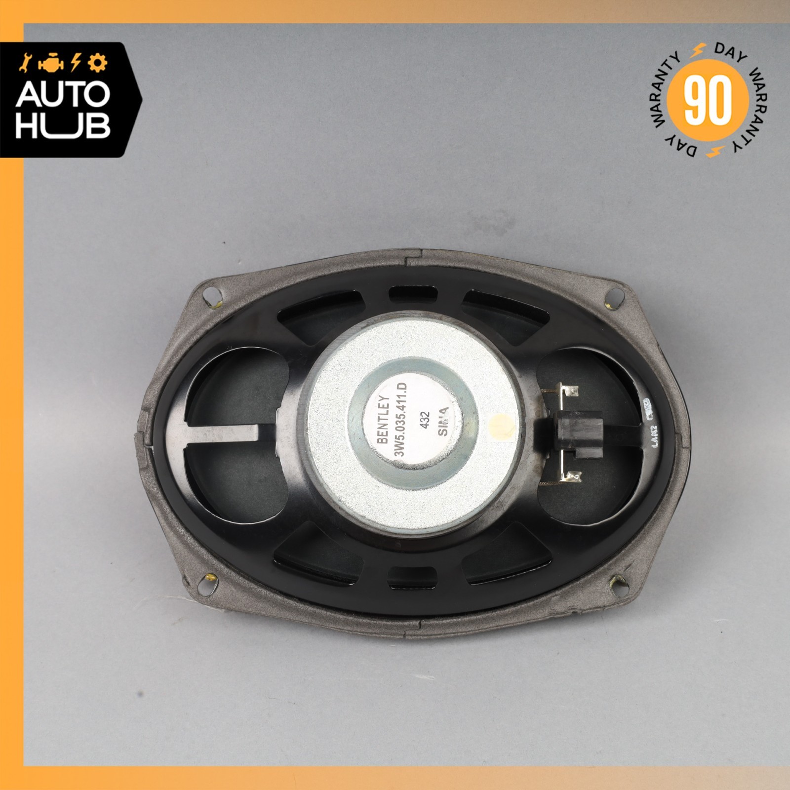 03-12 Bentley Continental GT GTC Front Left or Right Door Sound Speaker OEM