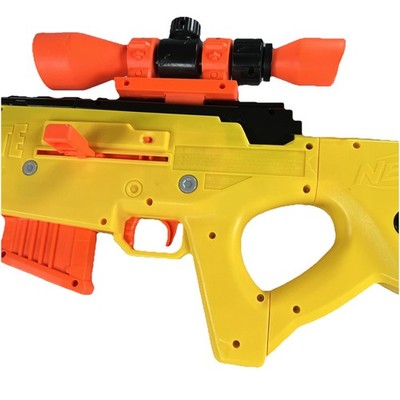 NERF Fortnite BASR-L Blaster - E7522 Yellow Black Orange 6-Nerf