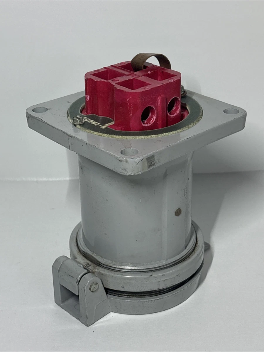 Crouse-Hinds AR1042 Arktite 100A 3W4P Pin & Sleeve Receptacle 600VAC photo 6