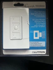 Lutron PJ2-WALL-WH-L01 Remote Control Wall Mounting Kit - White | 4926
