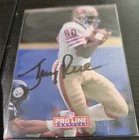Jerry Rice signed 92 Pro Line Profiles SF 49ers Pro Line Certified crimped seal
