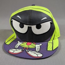 Looney Tunes Warner Brothers Marvin the Martian Snapback Hat New